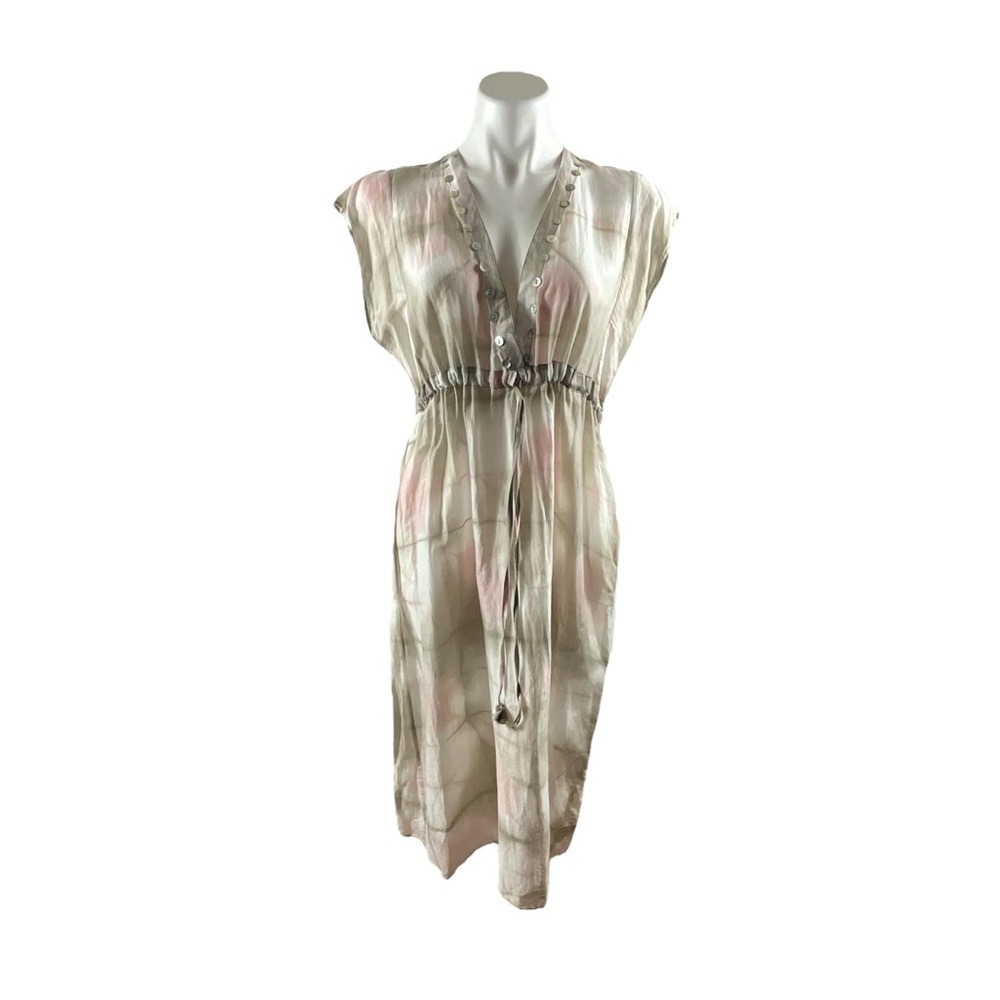 Free People Maheya Natural‎ Dyes For Dresses Caftan Ego Chick Dress